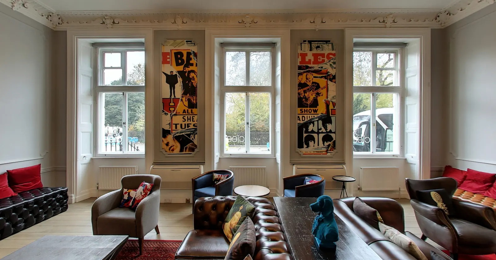 The lounge at CIEE London - a view from our 360° virtual tour
