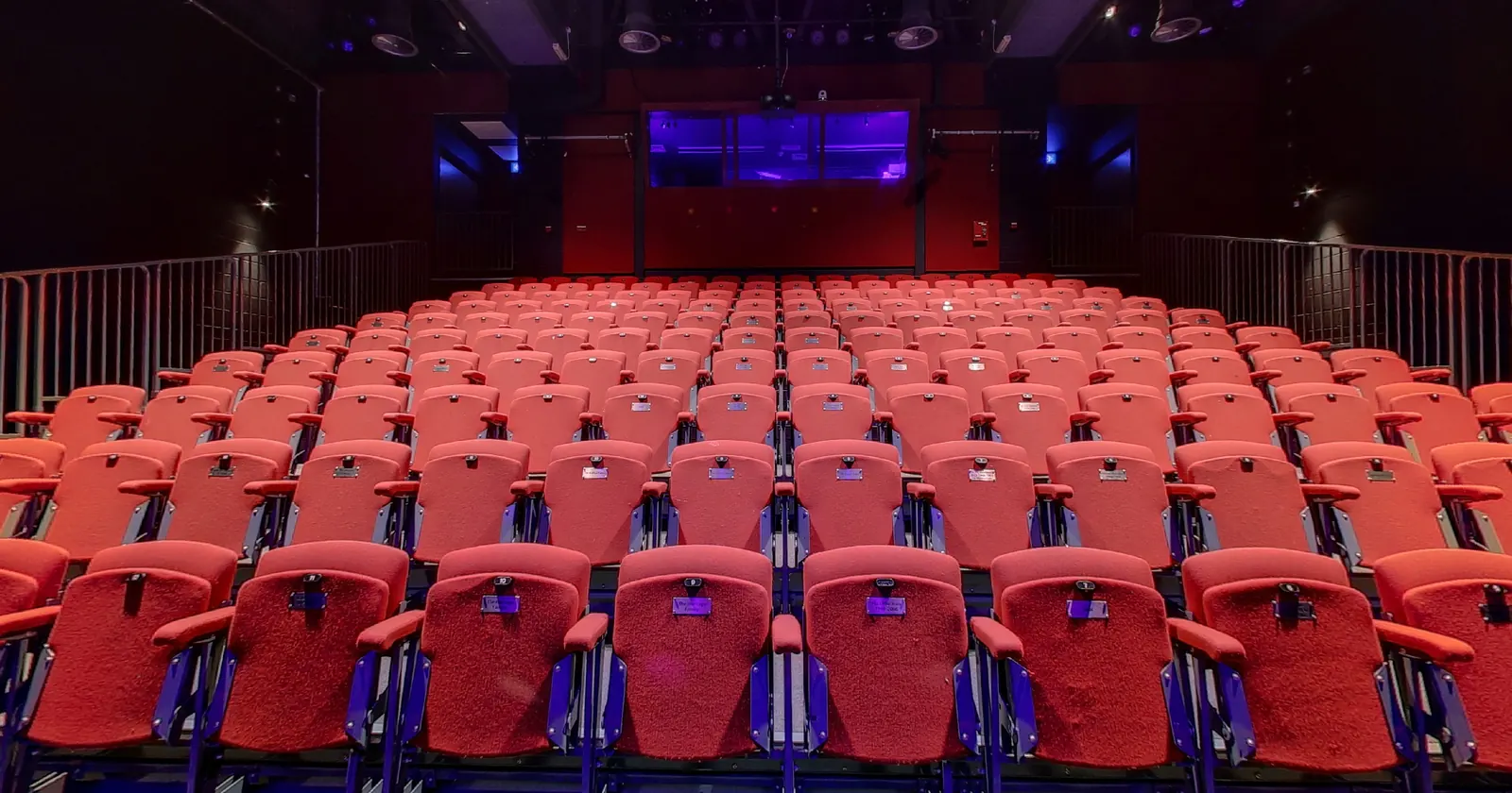 The Michael Frayn Theatre at Kingston Grammar School - a view from our 360° virtual tour