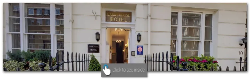 Barry House B&B, London - 360° virtual tour