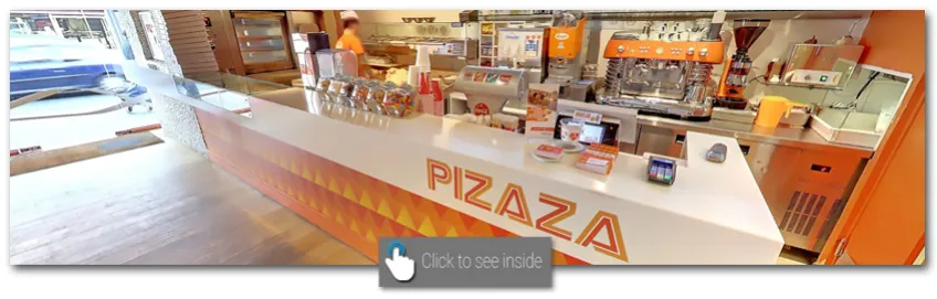 Pizaza, Brent Street, Londyn - 360° virtual tour