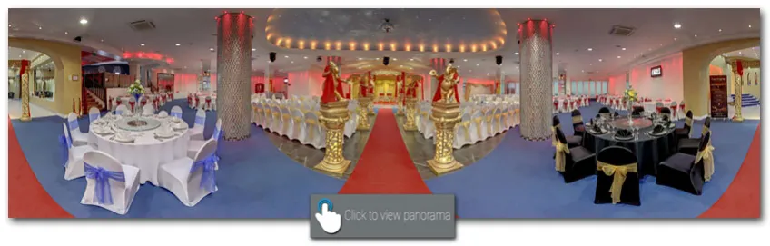 Premier Banqueting, London - 360° virtual tour