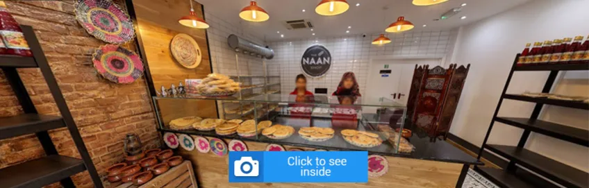 The Naan Shop, London - 360° virtual tour