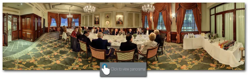 Westminster Society Dinner, London - 360° virtual tour