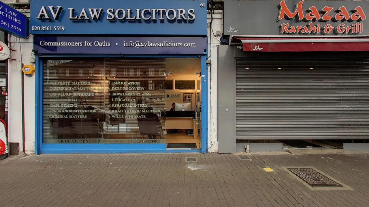 AV LAW Solicitors - preview