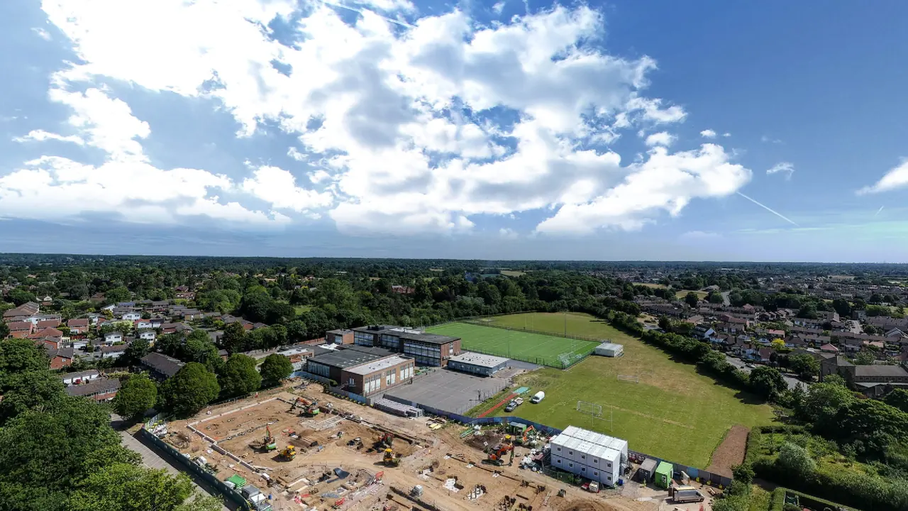 Burnham Grammar School - New School Timeline - 360° virtual tour